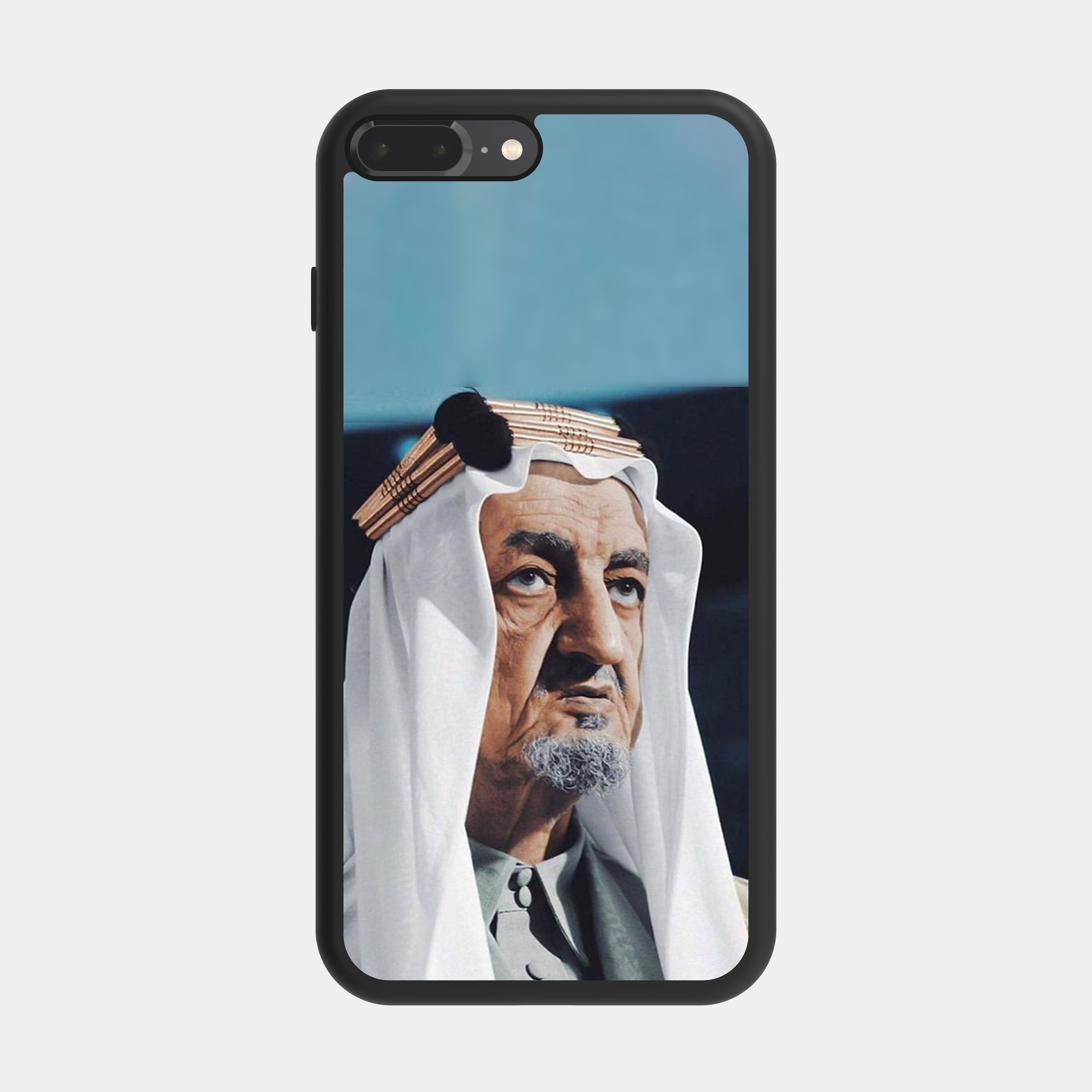 iPhone 7 Plus case cover King Faisal bin Abdulaziz Al Saud Cyan