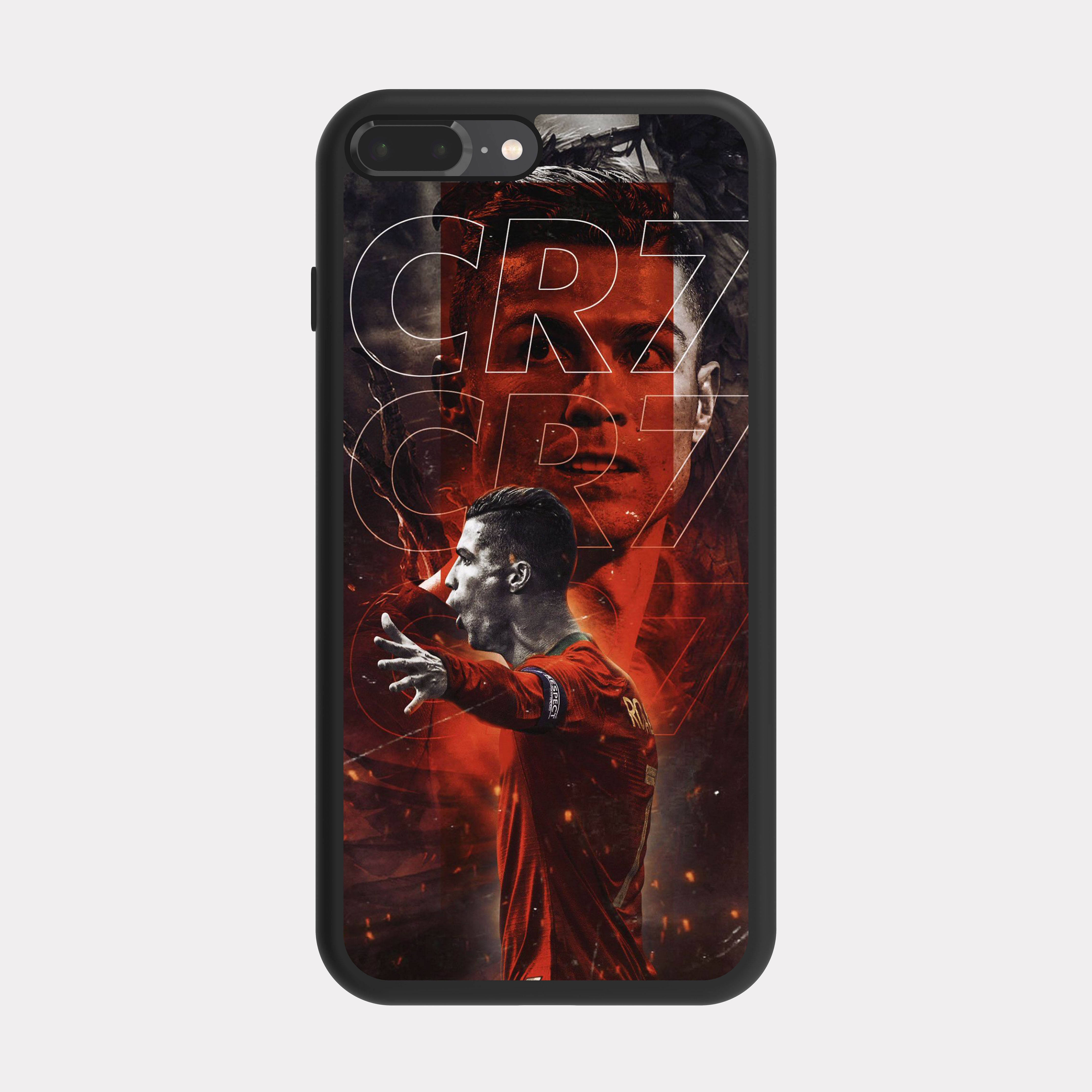 iPhone 7 Plus case cover Cristiano Ronaldo CR7 Red