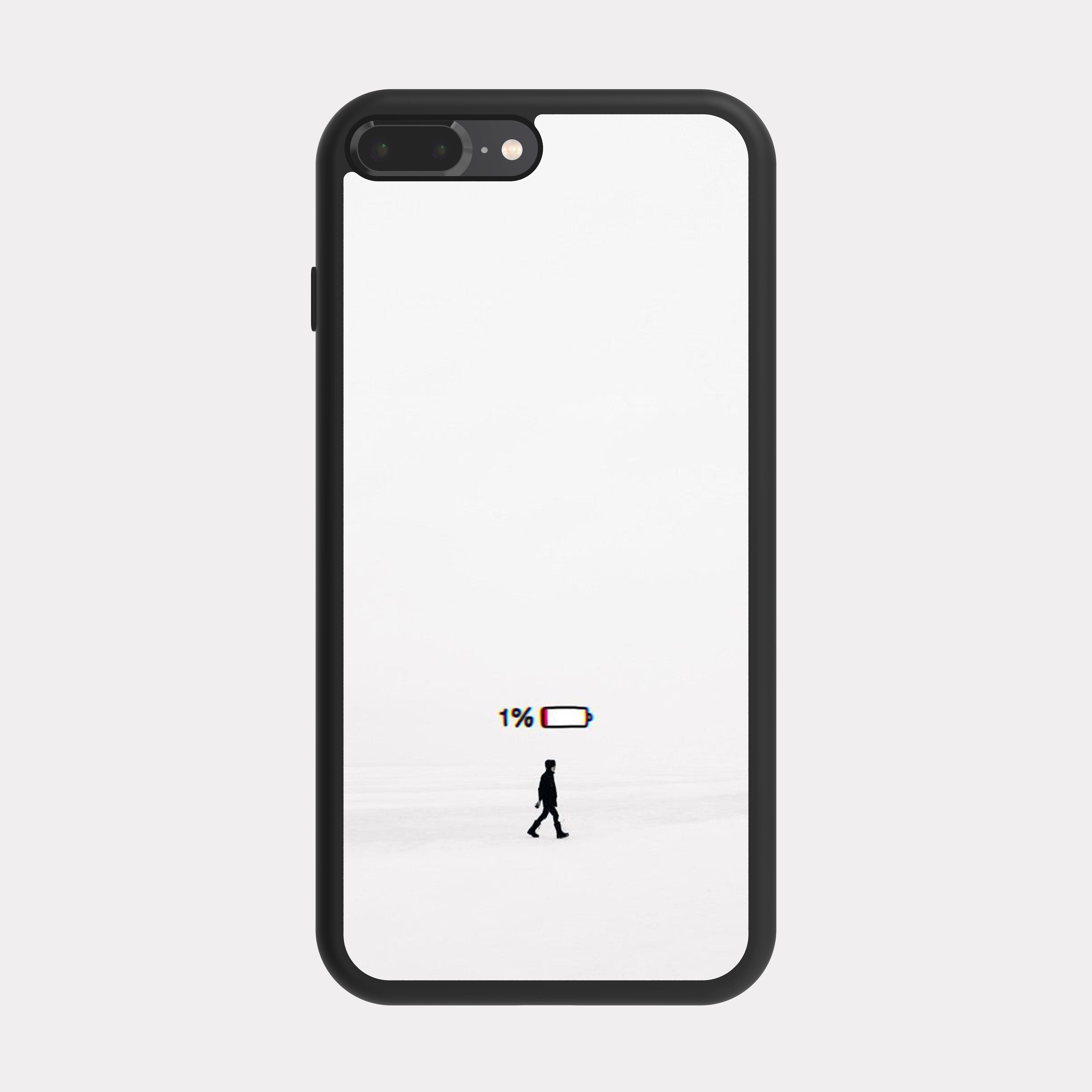 iPhone 8 Plus case cover Elegant White