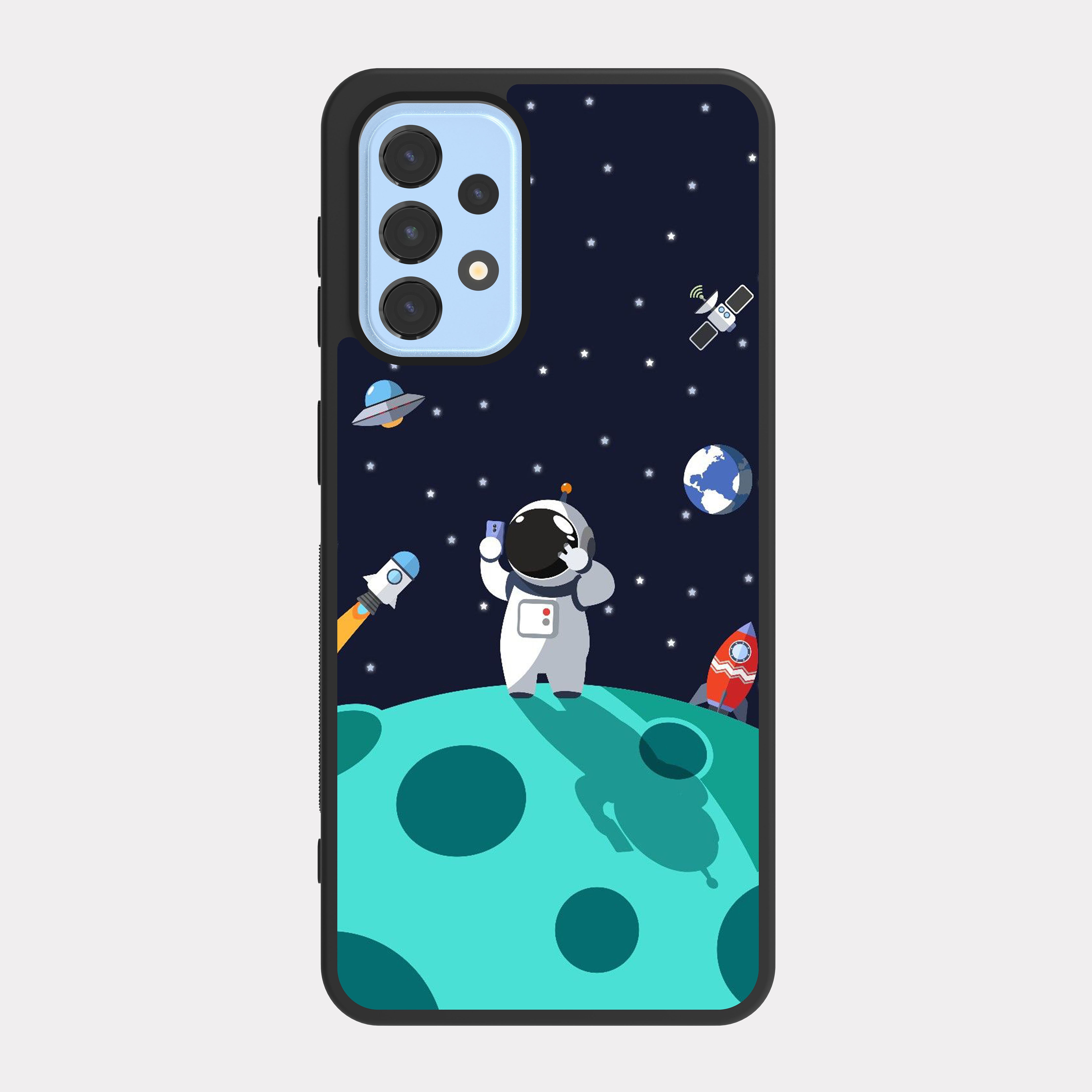 Samsung Galaxy A23 case cover Astronaut On Moon