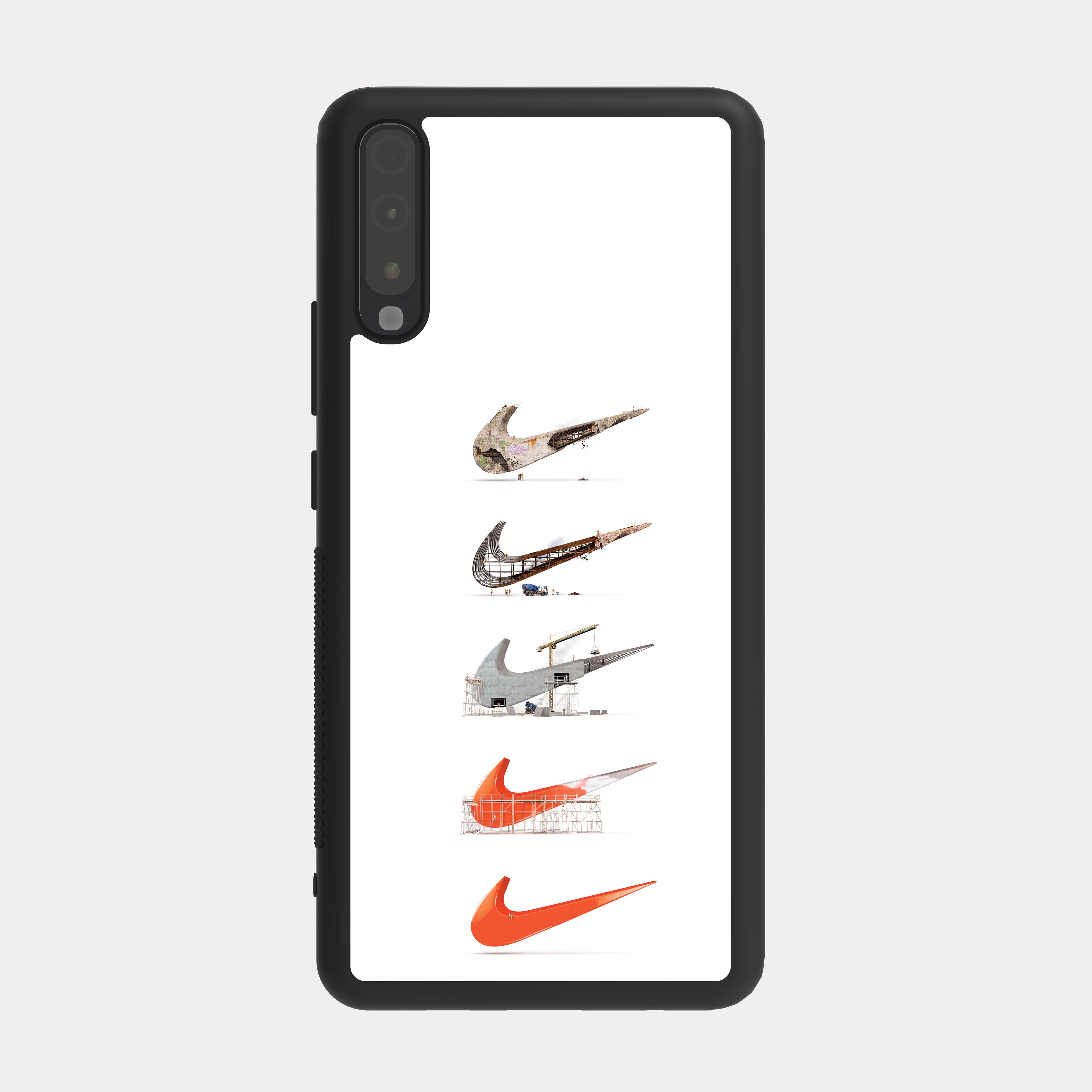 Samsung Galaxy A70 case cover Nike White