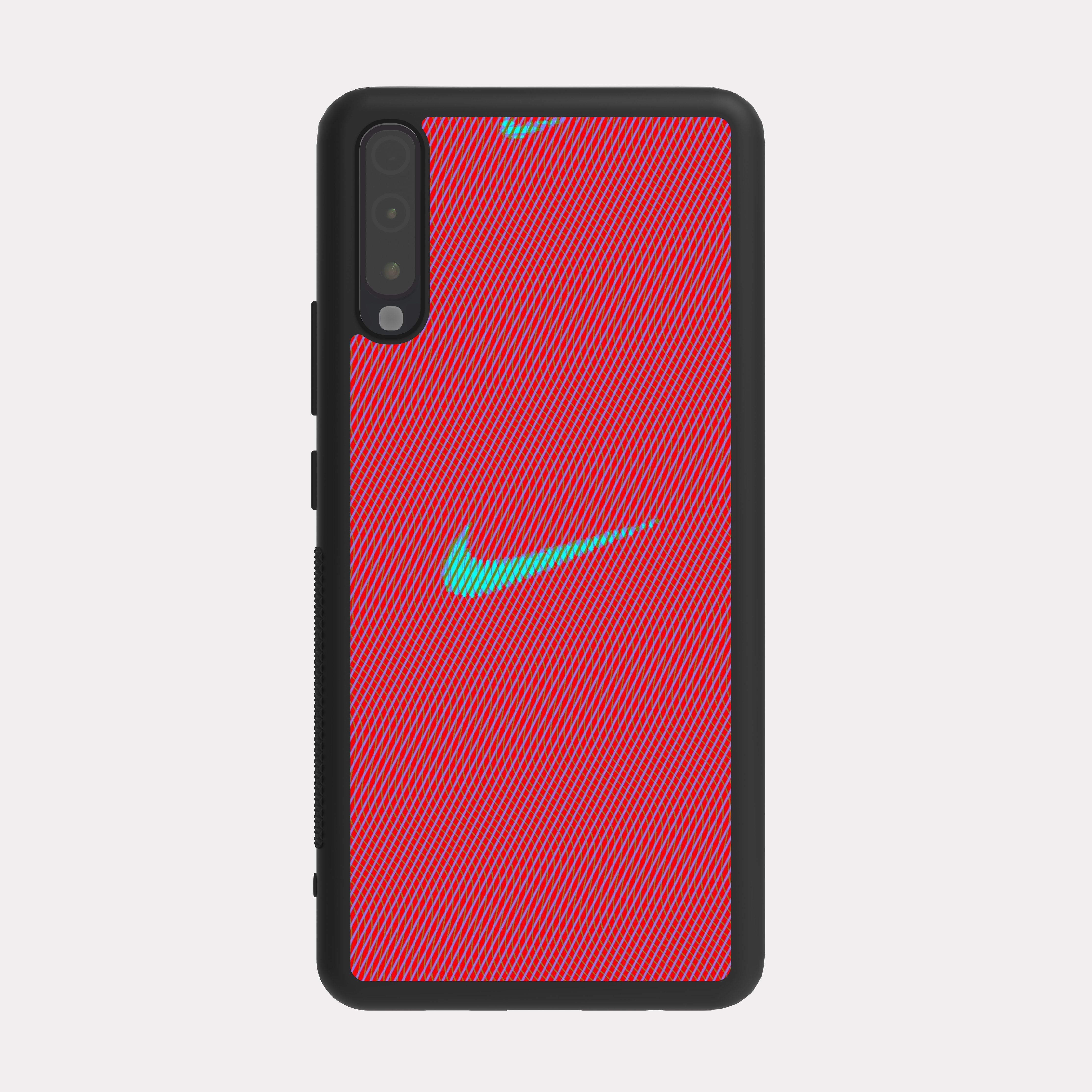 Samsung Galaxy A70 case cover Nike Pink Cyan