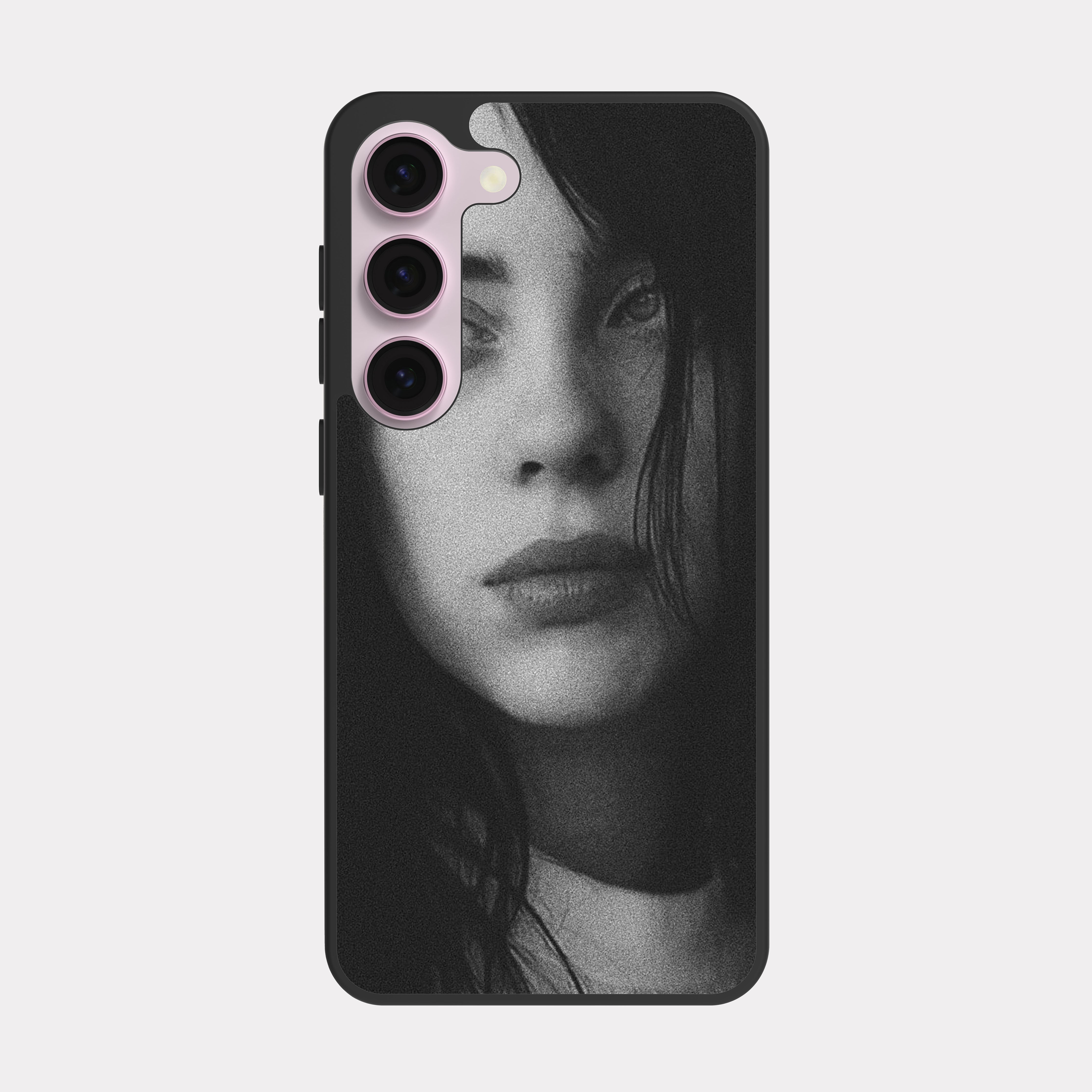 Samsung Galaxy S23 case cover Billie Eilish White