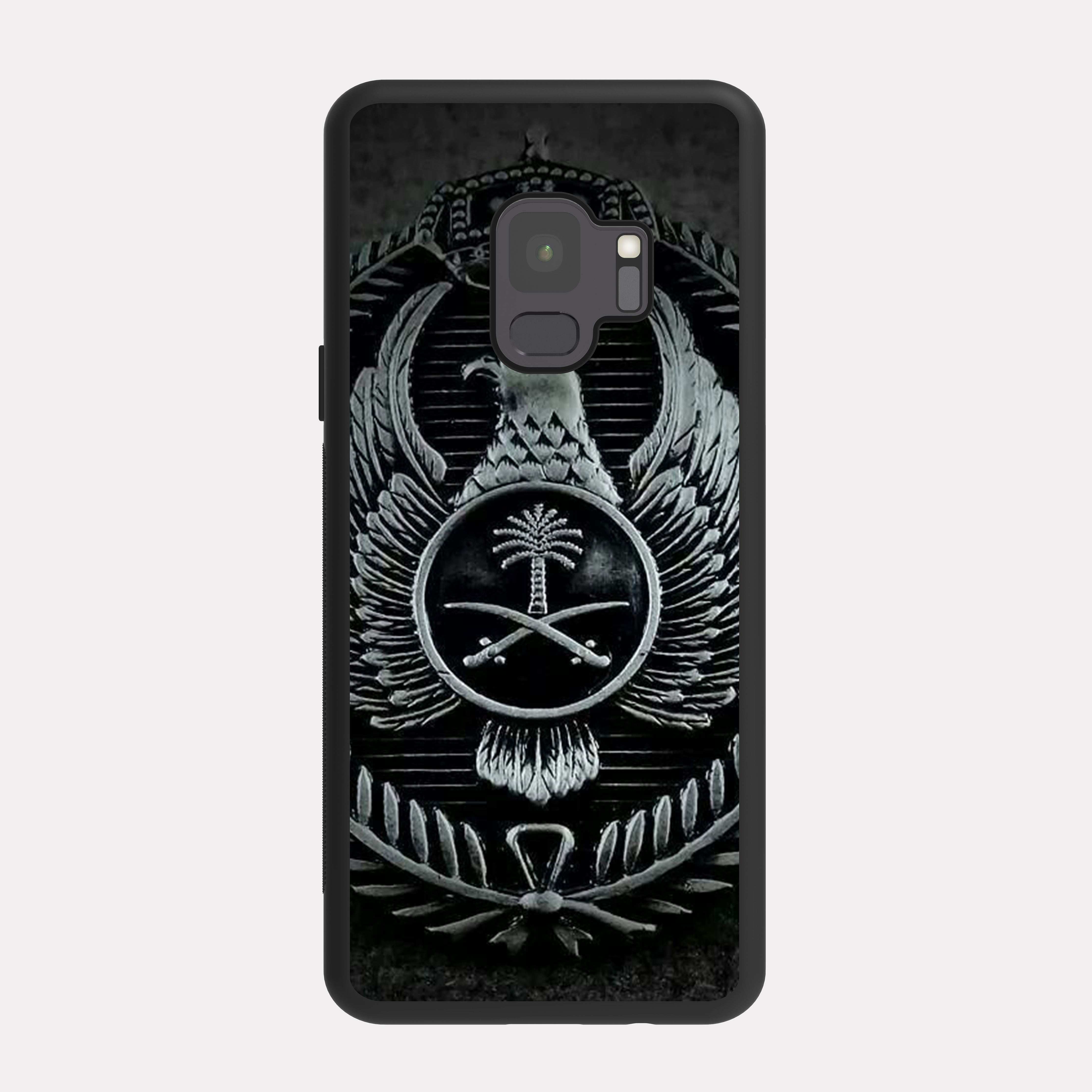 Samsung Galaxy S9 case cover The Great Saudi Arabia Grey